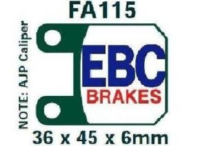 BRAKE PADS (Front or Rear)