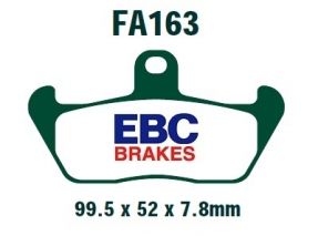 Brake pad - FA163