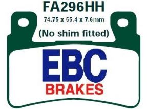 FA296HH Front Brake Pads
