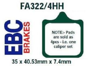 FA322/4HH Front Brake Pads